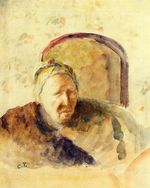 Писcарро Портрет матери художника 1888г